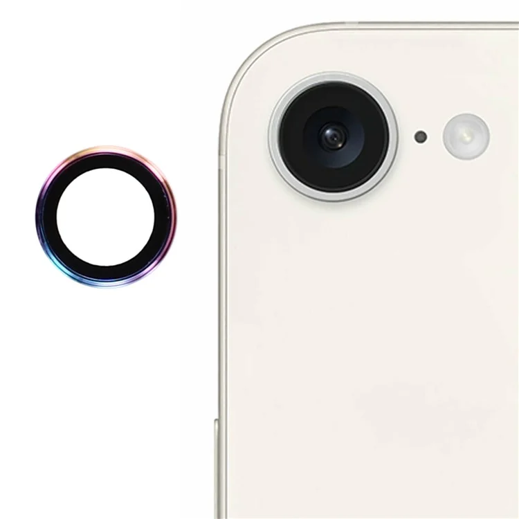 X-LEVEL AR Spotlight Series For iPhone 16e Camera Lens Protector Set HD Individual Lens Film - Multi-color
