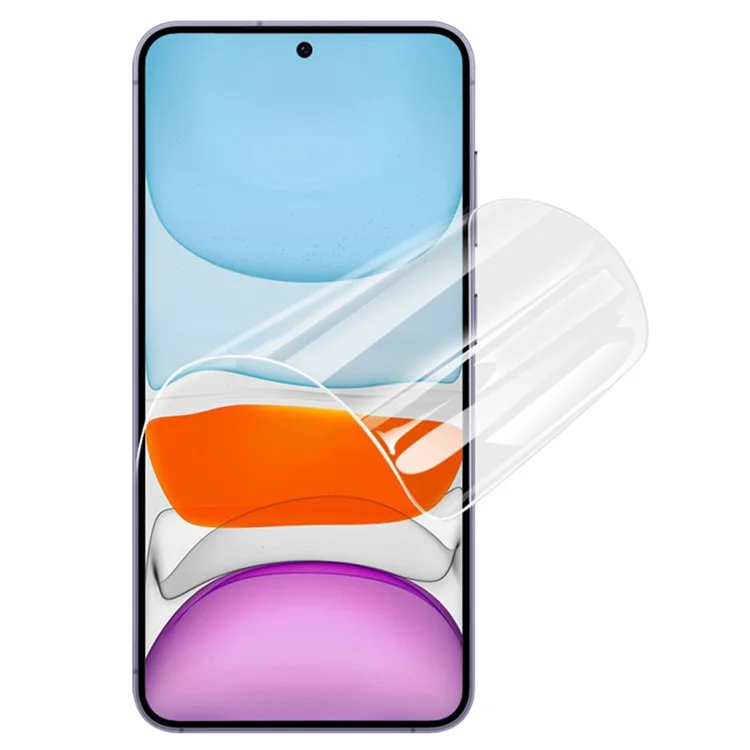 IMAK Гидрогелевая пленка 4-го поколения для Samsung Galaxy S25 Edge Полноэкранная защита экрана Ультра прозрачная мягкая TPU пленка