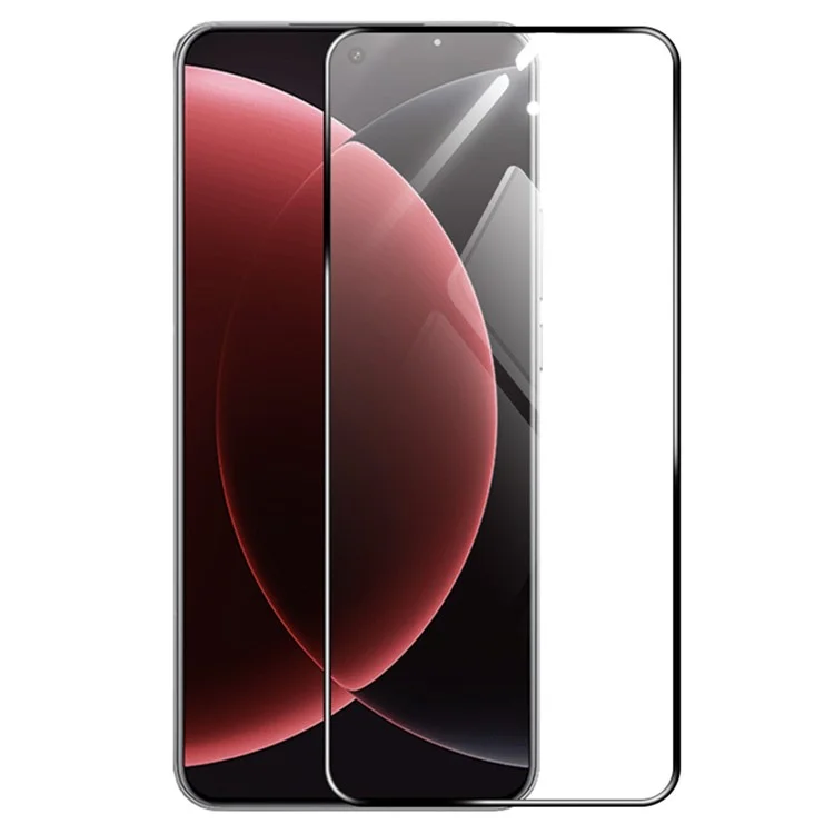 RURIHAI Für Xiaomi 15 Ultra Displayschutz Vollkleber 3D Gebogene Vollbild-Schutzfolie (Unterstützt Entsperrung per Fingerabdruck)