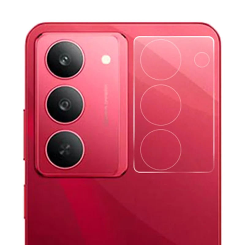 RURIHAI For Realme V60 Pro 5G Camera Lens Protector 3D Clear High Aluminum-Silicon Glass Lens Film