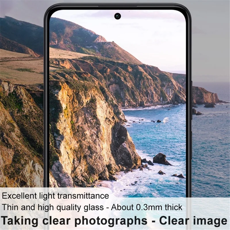 IMAK 2Pcs / Set Camera Lens Protector for Xiaomi Redmi K50 Ultra 5G / 12T 5G, Anti-Scratch HD Tempered Glass Back Camera Lens Film
