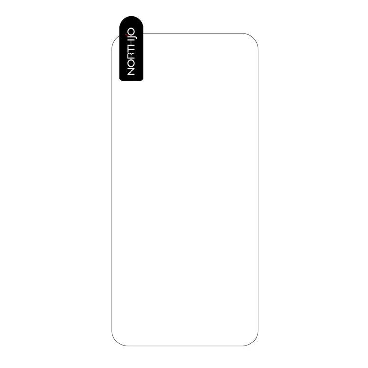 NORTHJO A++ Protector de Pantalla de Vidrio Templado 0,15mm 2,5D para Samsung Galaxy S25 Edge (Compatible con Desbloqueo por Huella Digital) - Transparente