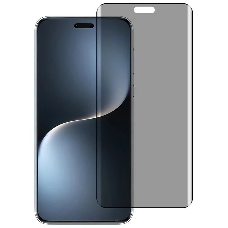 Protector de pantalla de privacidad de vidrio templado con bordes curvos para Honor Magic7 Pro 5G, anti espía