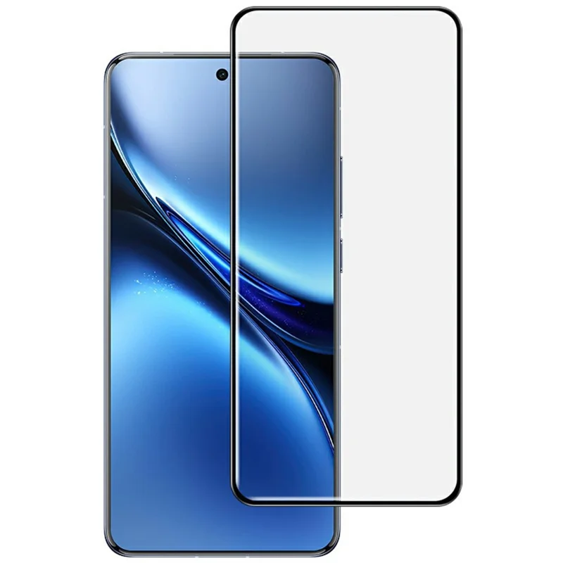 IMAK For vivo X200 Pro 5G Screen Protector Full Glue 3D Curved Tempered Glass Film with Positioning Frame
