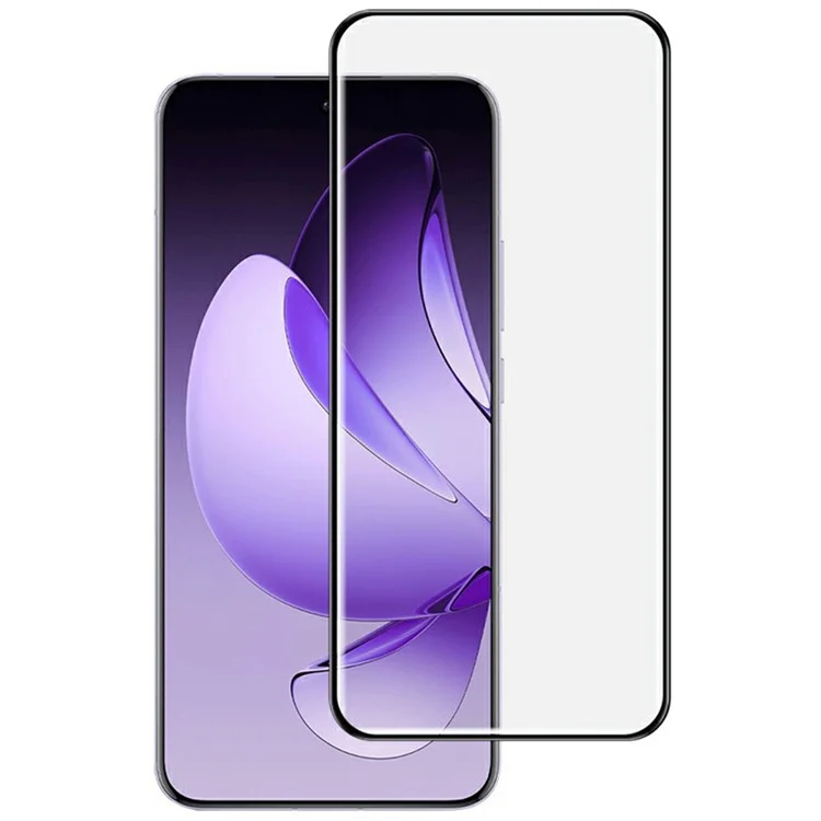 IMAK For Oppo Reno13 Pro 5G Screen Protector Full Glue 3D Curved Tempered Glass Film with Positioning Frame