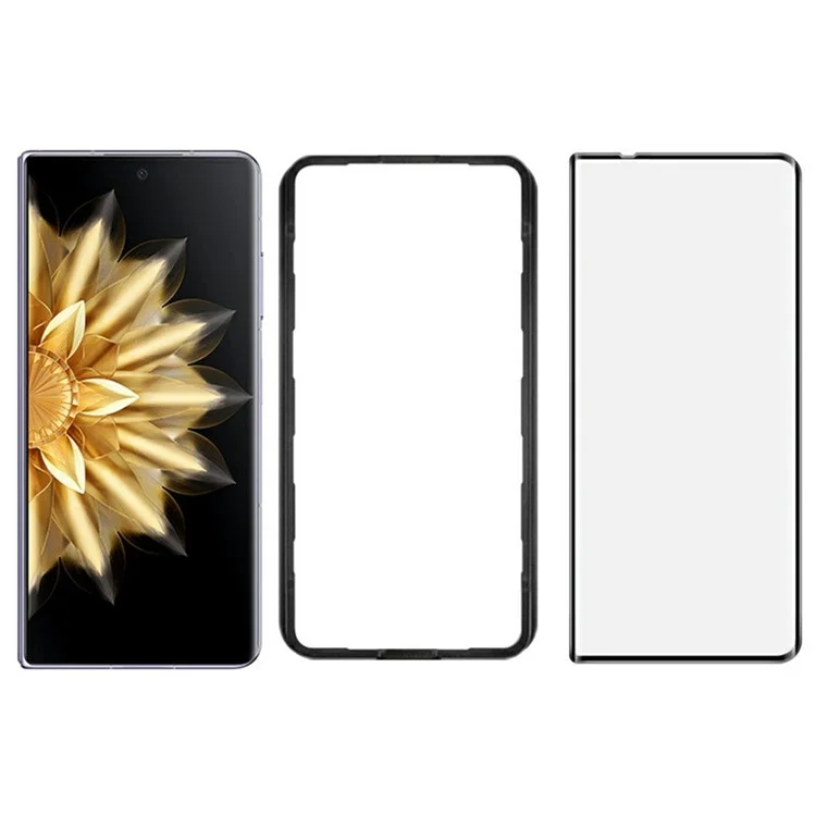 IMAK Screen Protector For Honor Magic V3 5G / Vs3 5G / V2 5G Full Glue 3D Curved Tempered Glass Film with Positioning Frame