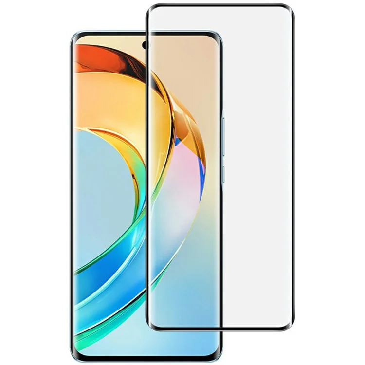 Protetor de Tela IMAK para Honor X50 5G / X9b 5G / Magic6 Lite 5G Vidro Temperado Curvo 3D com Moldura de Posicionamento, Cobertura Total e Cola Completa
