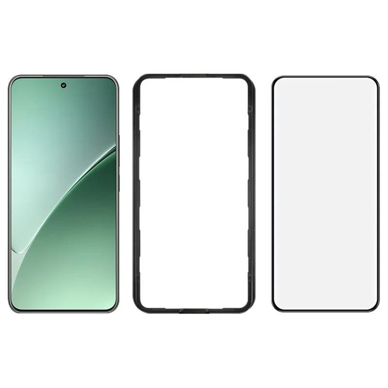 IMAK voor Xiaomi 15S Pro / 15 Pro Screenprotector Volledige Lijm 3D Gewelfd Gehard Glas met Positieframe