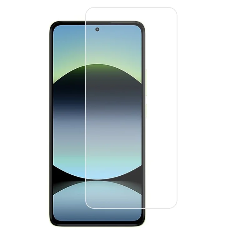 Für Xiaomi Redmi Note 14 4G (164,84x78,15x8,16 mm) Displayschutz 0,3 mm Bogenkante Ultra Klar Gehärtetes Glasfilm