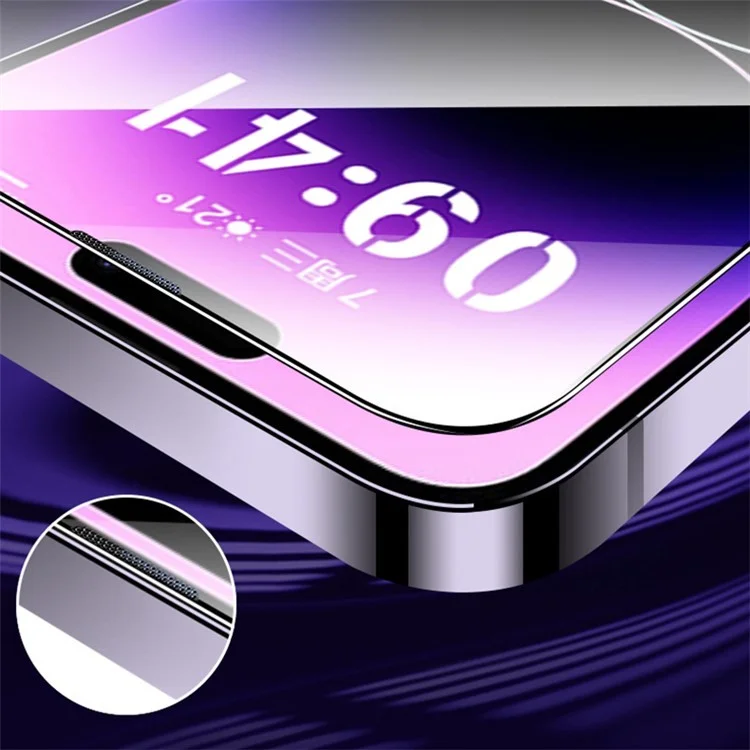 For iPhone 16 Screen Protector Automatic Dust Removal Tempered Glass HD Clear Film with Automatic Alignment Tool
