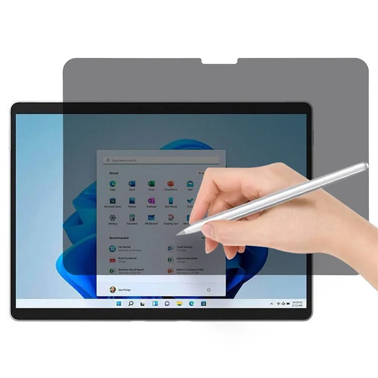 Защитная пленка с антишпионским эффектом для Microsoft Surface Pro 11 / 10 / 9 / 8, матовая пленка PET для планшета