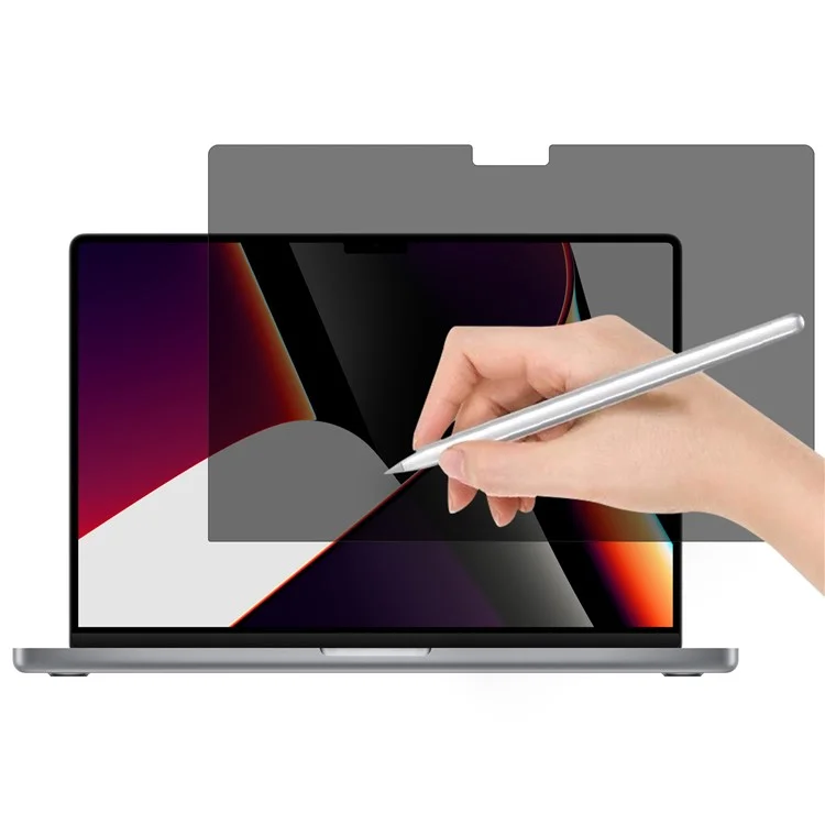 Privacy Screen Protector For MacBook Pro 16 inch (2024) A3403 A3186 M4 / (2023) A2780 A2991 M3 / (2021) A2485 Anti Spy PET Paperlike Tablet Film