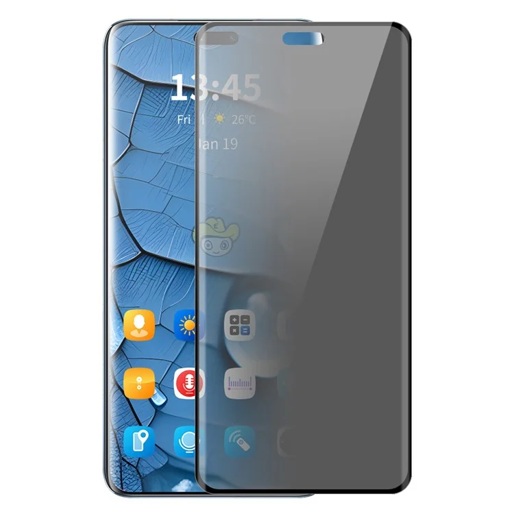 ENKAY HAT PRINCE For Honor Magic6 Pro 5G Privacy Screen Protector 3D Curved Screen Film with Installation Tool