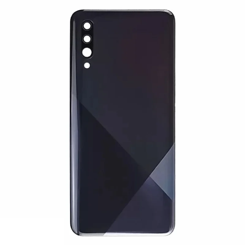 For Samsung Galaxy A30s A307 Battery Housing with Camera Lens Cover (Without Logo) - Black