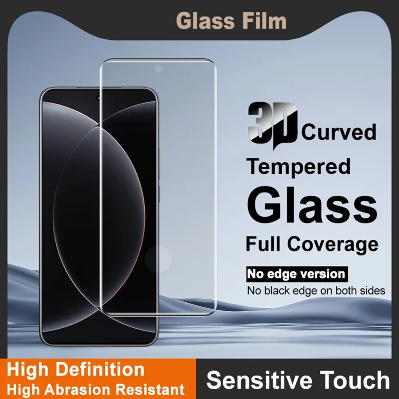 IMAK voor Xiaomi 15 Ultra Volledig Scherm Beschermfolie 3D Gecurvde Gehard Glasfolie (Zonder Randversie)