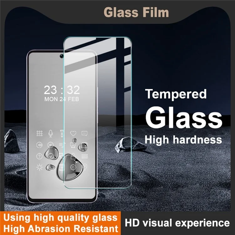 IMAK H Series For Xiaomi Poco M7 Pro 5G Tempered Glass Screen Protector Shatter-Proof Protection