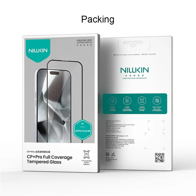 NILLKIN CP+PRO For Oppo Find N5 5G Screen Protector Ultra Clear AGC Glass Film