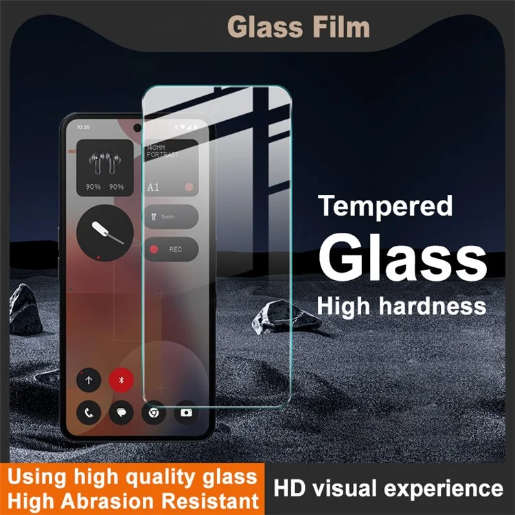 IMAK H Series For Nothing Phone (3a) / Phone (3a) Pro Tempered Glass Screen Protector Shatter-Proof Protection