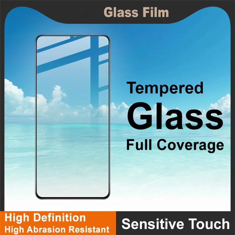 IMAK Pro+ Series For Xiaomi Poco M7 Pro 5G Tempered Glass Full Screen Protector Sensitive Touch Film