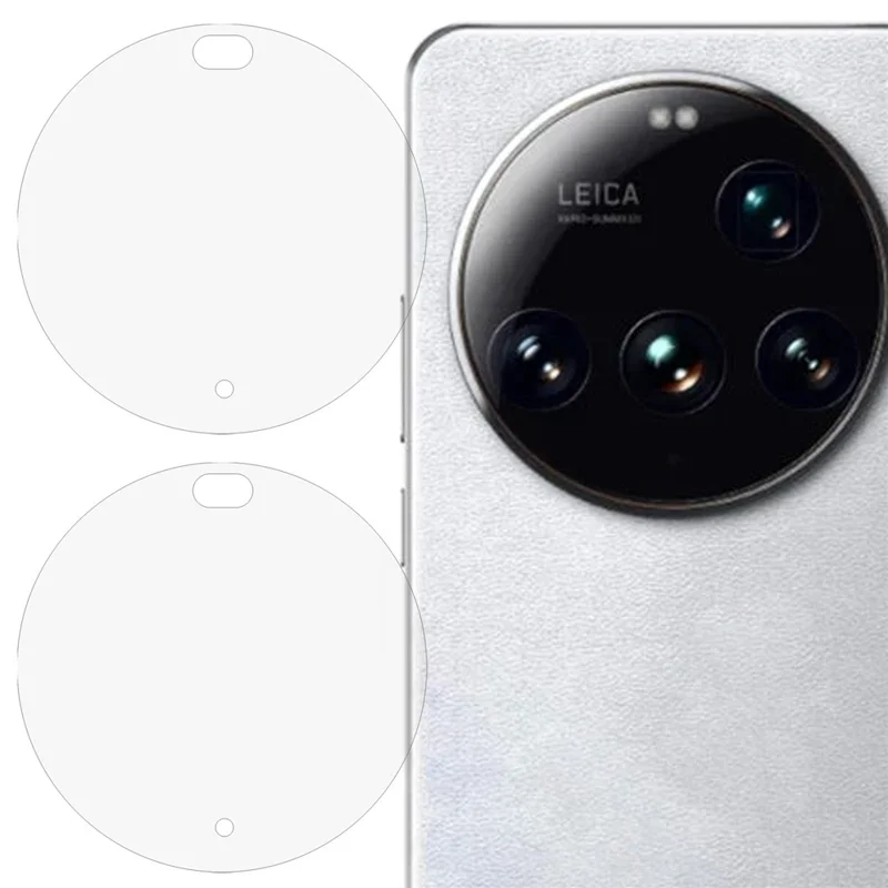 2 stuks voor Xiaomi 15 Ultra camerabeveiliging 2.5D gehard glas lensfolie