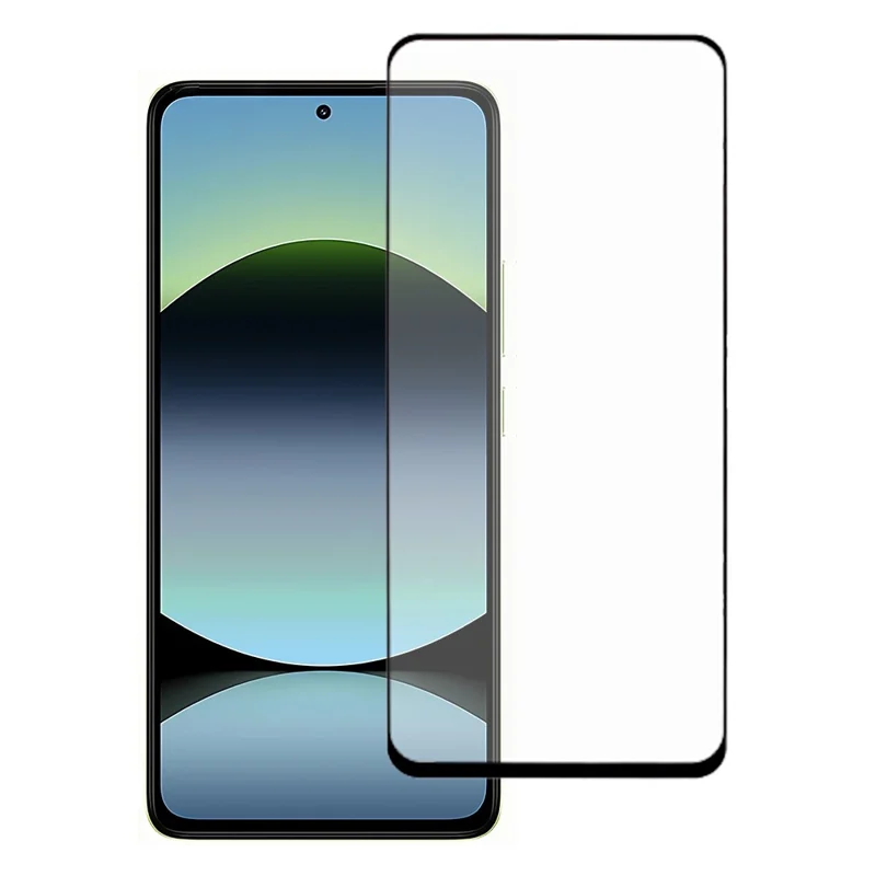 For Xiaomi Redmi Note 14 4G (164.84mm) Screen Protector 9D Side Glue Full Covering Tempered Glass Film