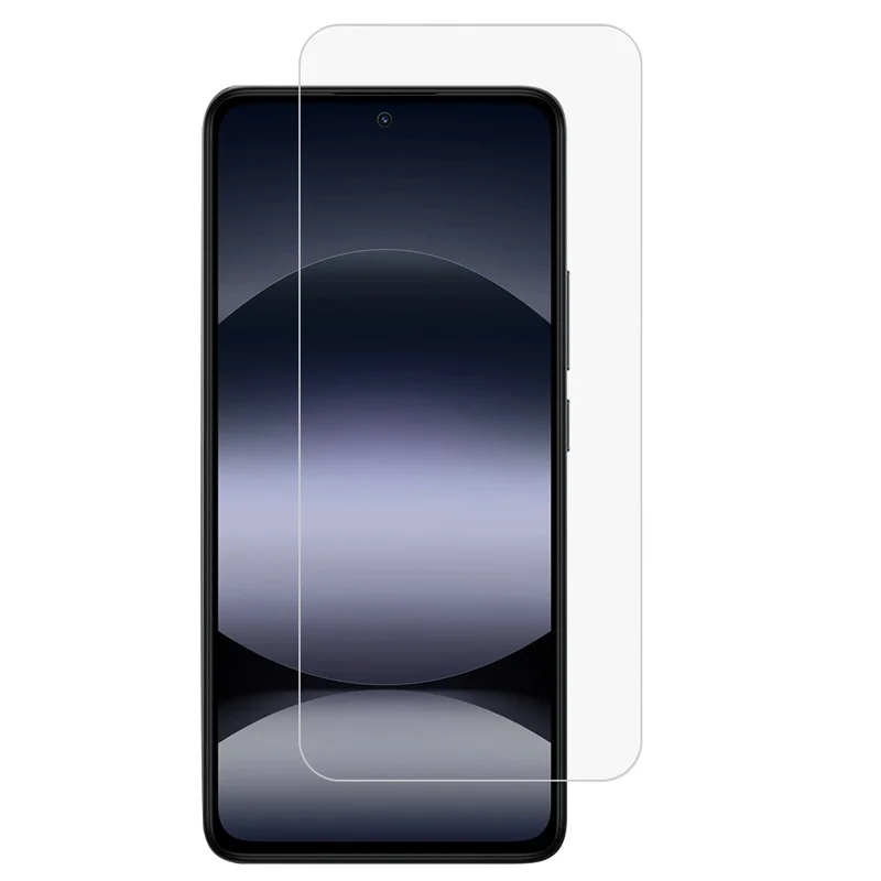 For Xiaomi Redmi Note 14 4G (164.84mm) Screen Protector High Aluminium Silicon Glass Film 2.5D Arc Edge