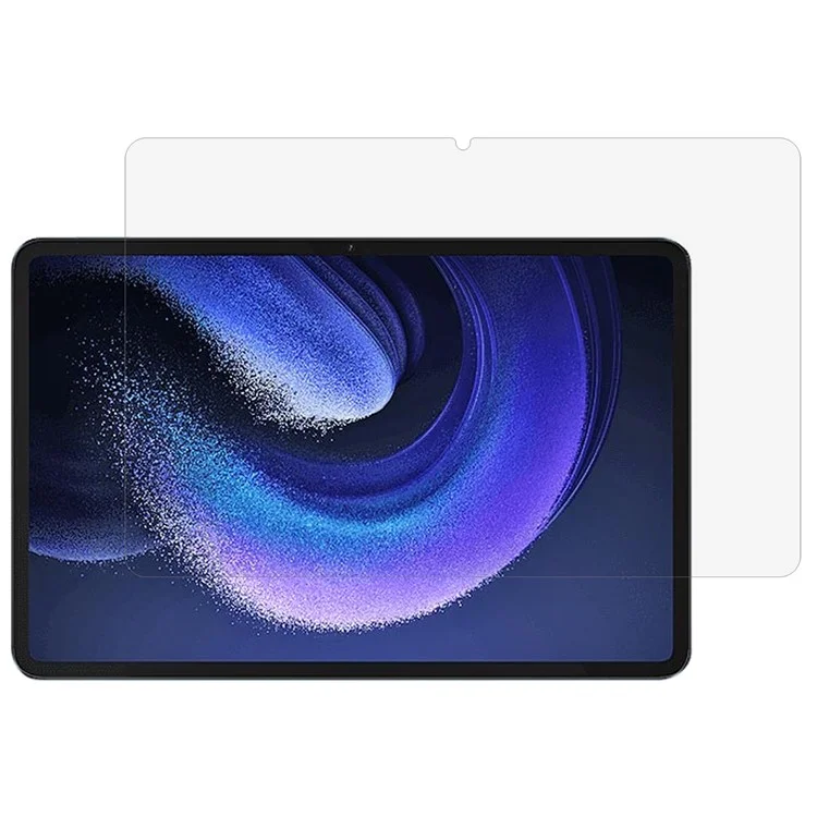 For Xiaomi Pad 6 Pro  /  Pad 6 Screen Protector 0.3mm Arc Edge High Aluminium-Silicon Glass Tablet Film