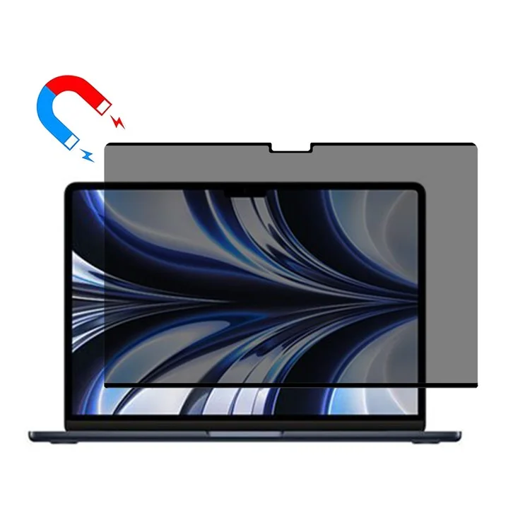 Защитная пленка Paperlike для MacBook Air 13 дюймов (2025) M4 A3240 / (2024) M3 A3113 / (2022) M2 A2681 с магнитной антишпионской матовой PET-защитой