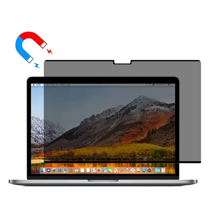 Protector de pantalla Paperlike para MacBook Pro de 15 pulgadas (2018-2019) A1990 / (2017) / (2016) A1707 Película mate de PET magnética reutilizable anti-espía