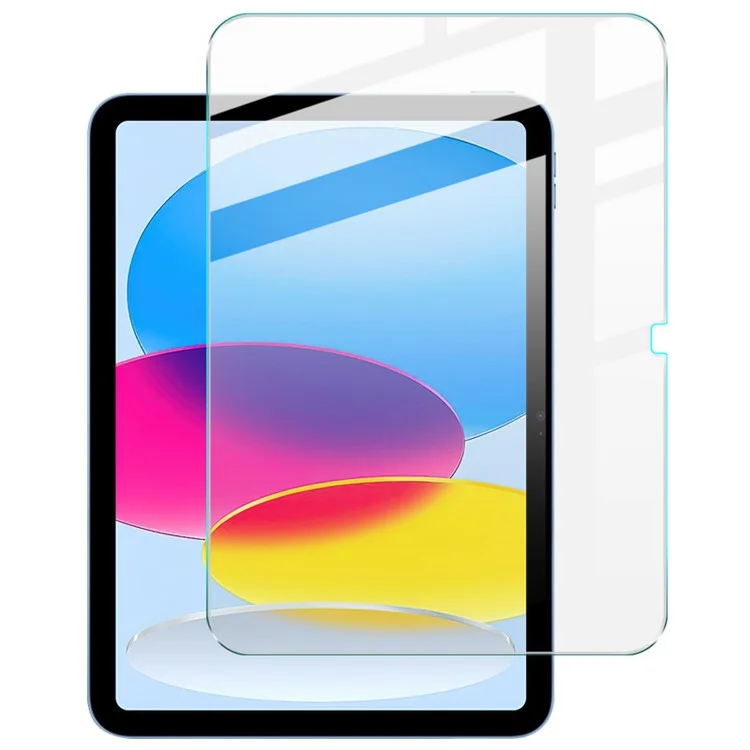 IMAK H Serie Displayschutzfolie aus Hartglas für iPad (2025) / 10,9 (2022) – Splittergeschützte Schutzfolie