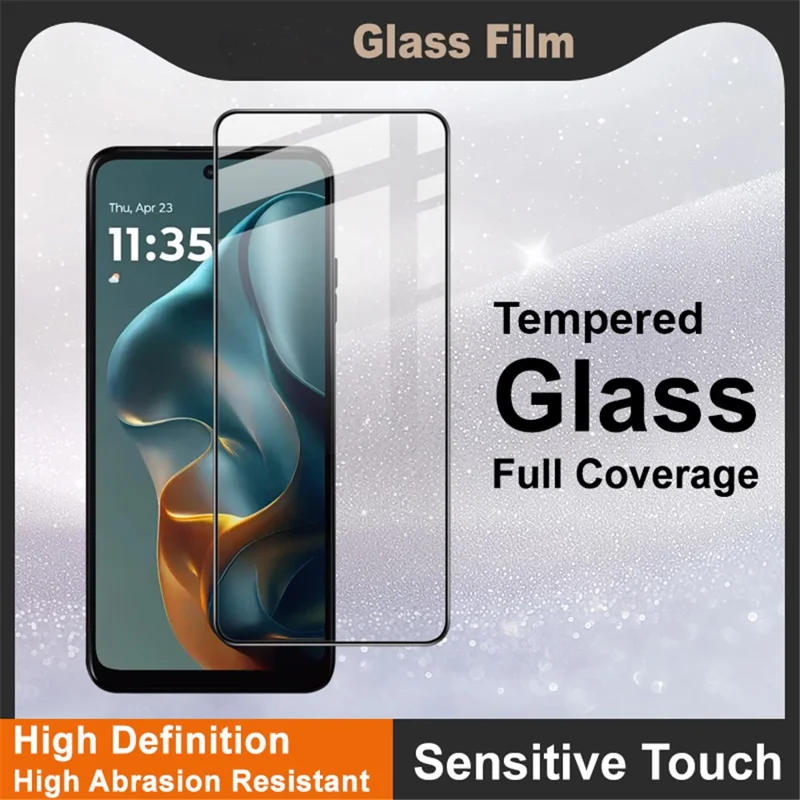 IMAK Pro+ Series For Motorola Moto G15 4G / G05 4G Tempered Glass Full Screen Protector Sensitive Touch Film