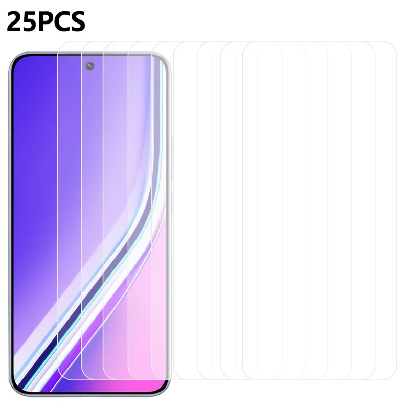 25Pcs For Realme P3 Pro 5G Tempered Glass High Definition Screen Protector Film