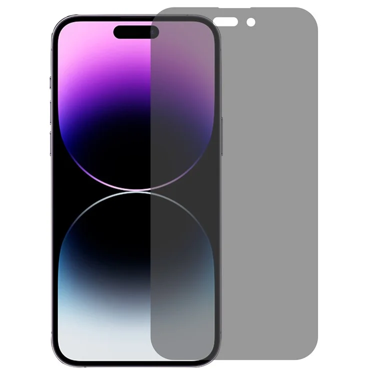 Für iPhone 14 Pro Max Datenschutz-Bildschirmschutz Volle Abdeckung Anti-Spionage Dunkle gehärtetes Glas Anti-Kratzer Bildschirmschutzfolie