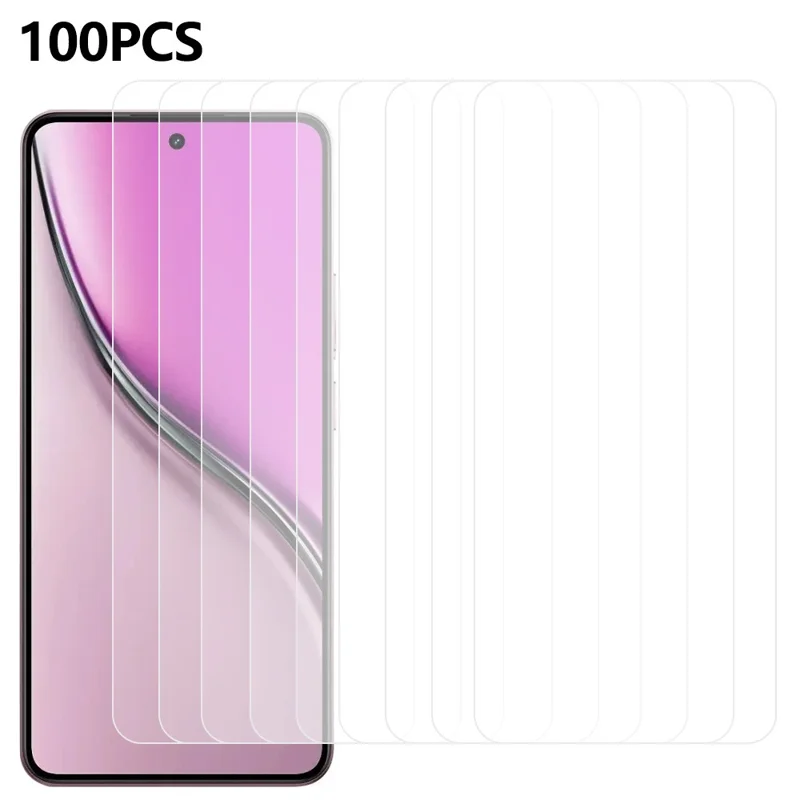 100Pcs For Realme P3 5G Screen Protector Anti-Scratch Tempered Glass Film