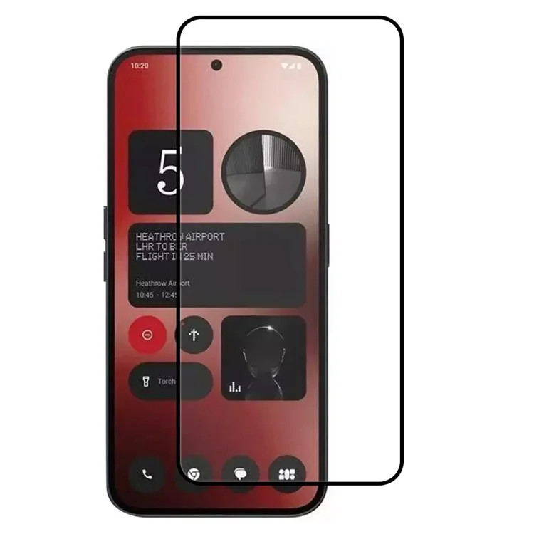 Protection d'écran pour Nothing Phone (3a) - Film de protection complet HD transparent avec impression en soie