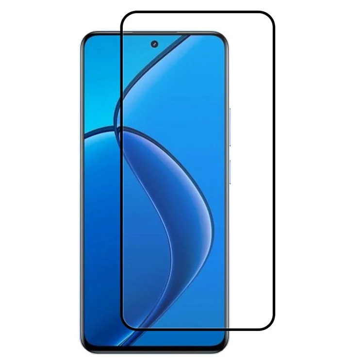 For Realme 13 4G Screen Protector Silk Printing Full Glue HD Clear Screen Film