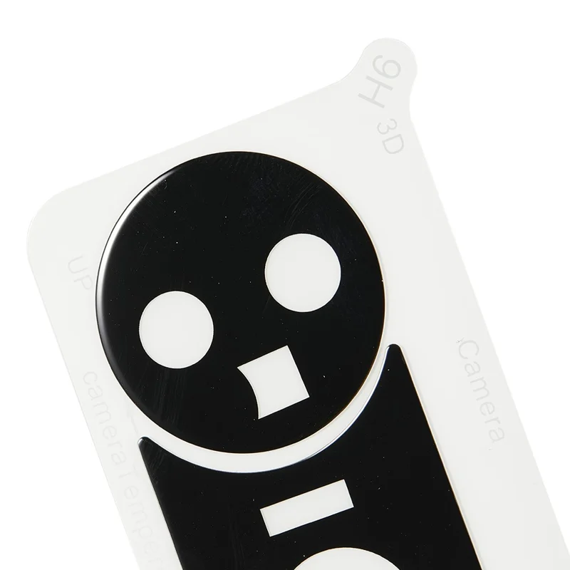 1 Set For vivo V50 5G Camera Lens Protector 2.5D Arc Edge Silk Printing Tempered Glass Lens Film