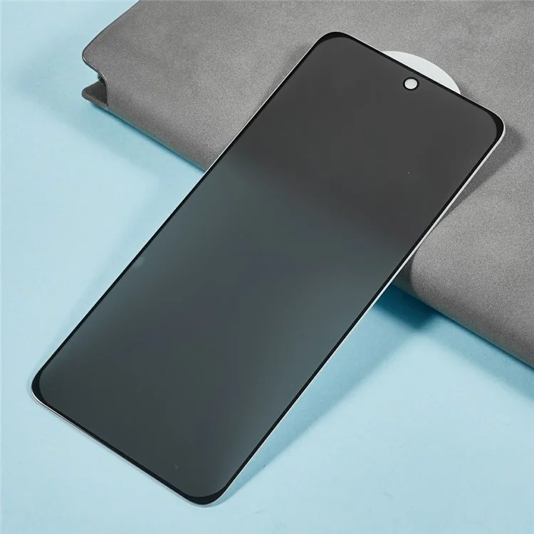 Pour Oppo Find N5 5G Anti-Peep Full Covering Front Screen Protector Silk Printing Tempered Glass Film