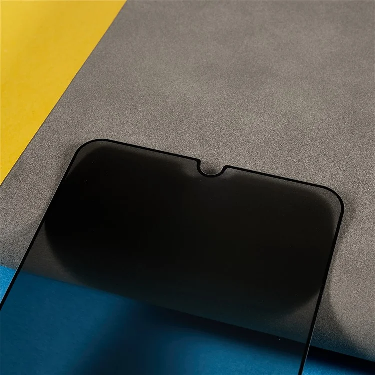 For Samsung Galaxy F06 5G Tempered Glass Film Anti-Peep Privacy Protection Screen Protector Full Glue