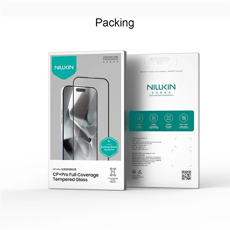 NILLKIN CP+PRO для Nothing Phone (3a) / (3a) Pro Защитное стекло Ultra Clear AGC