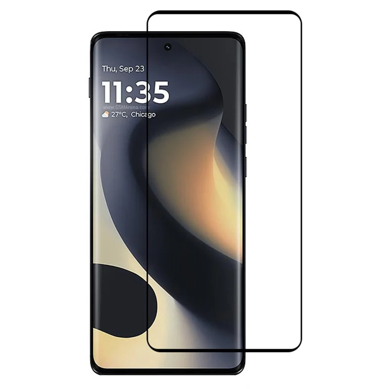 For Motorola Edge (2025) 5G Silk Printing Screen Protector 3D High Aluminum-Silicon Glass Film