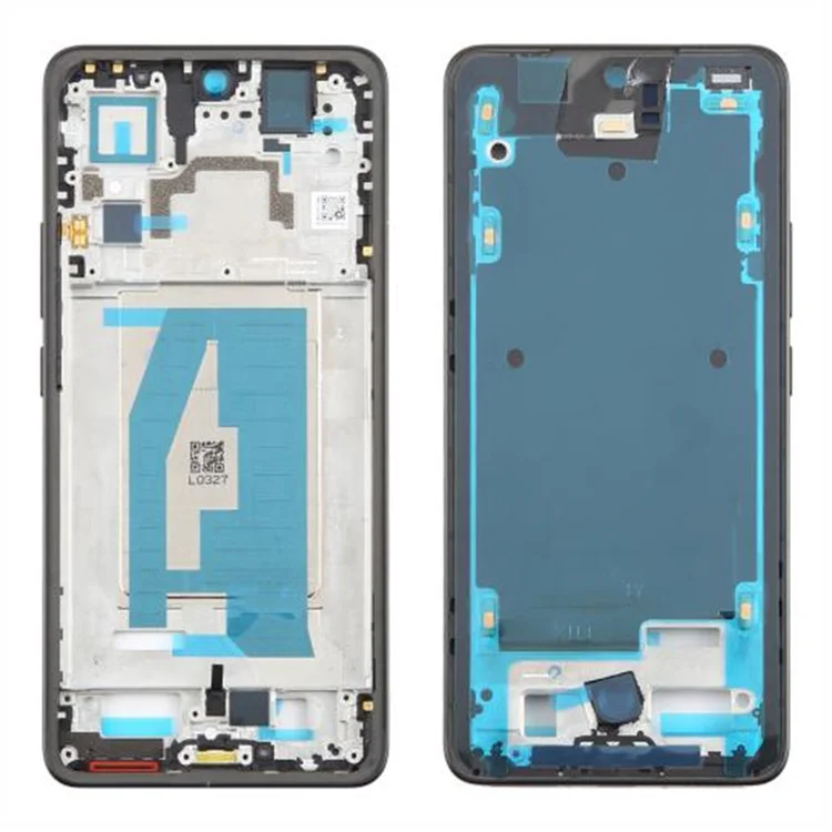 Per Xiaomi 14T Telaio Centrale (Lato A) Pezzo di Ricambio (Senza Logo) - Nero