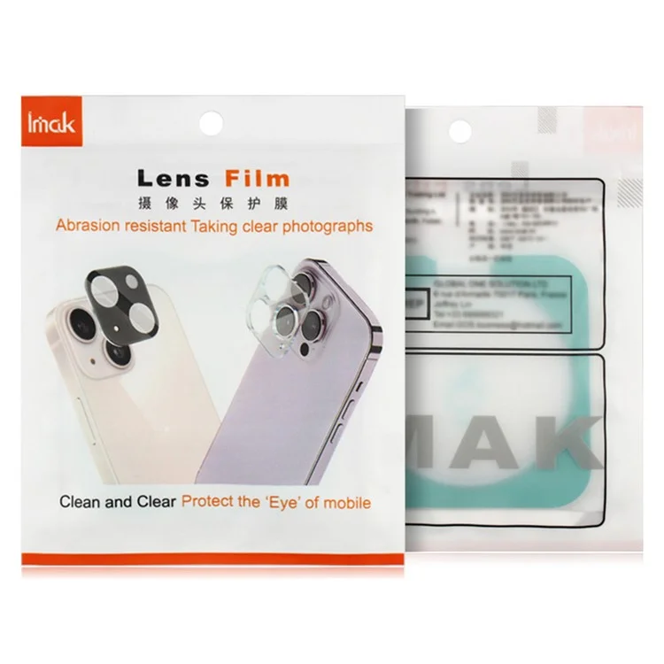 IMAK For Huawei Pura X Camera Lens Protector Tempered Glass Lens Film with Self Positioning Frame