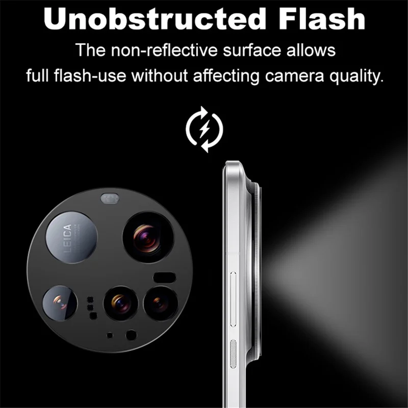 IMAK voor Xiaomi 15 Ultra Metalen Cameraobjectiefbeschermer Lensbeschermer