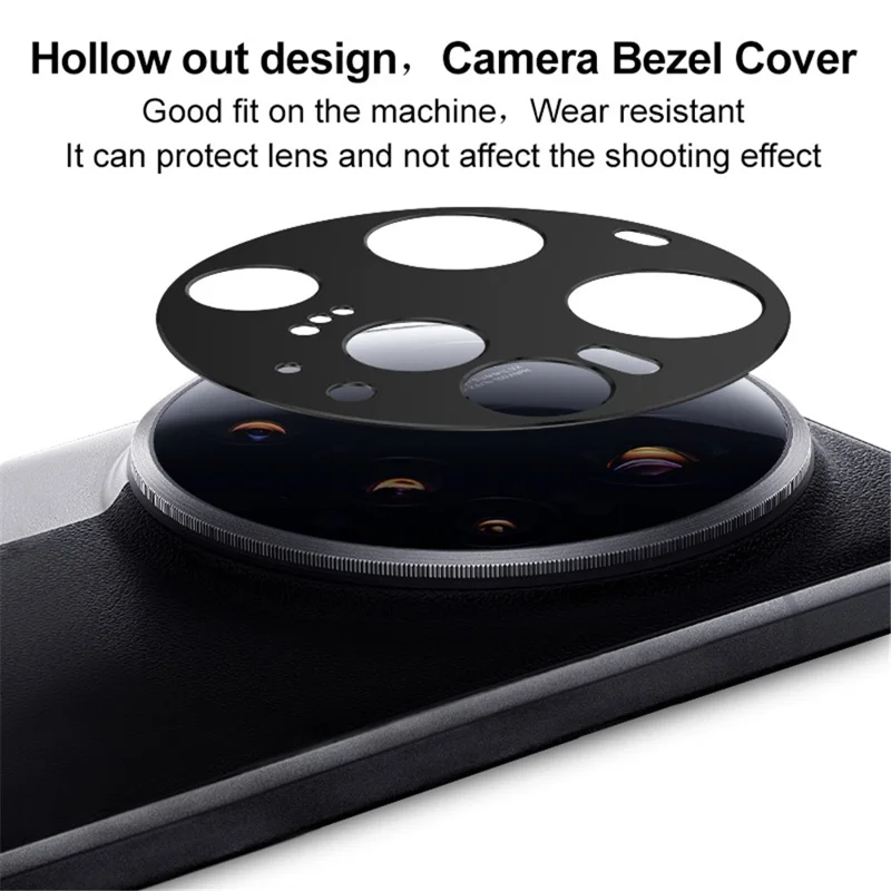 IMAK voor Xiaomi 15 Ultra Metalen Cameraobjectiefbeschermer Lensbeschermer
