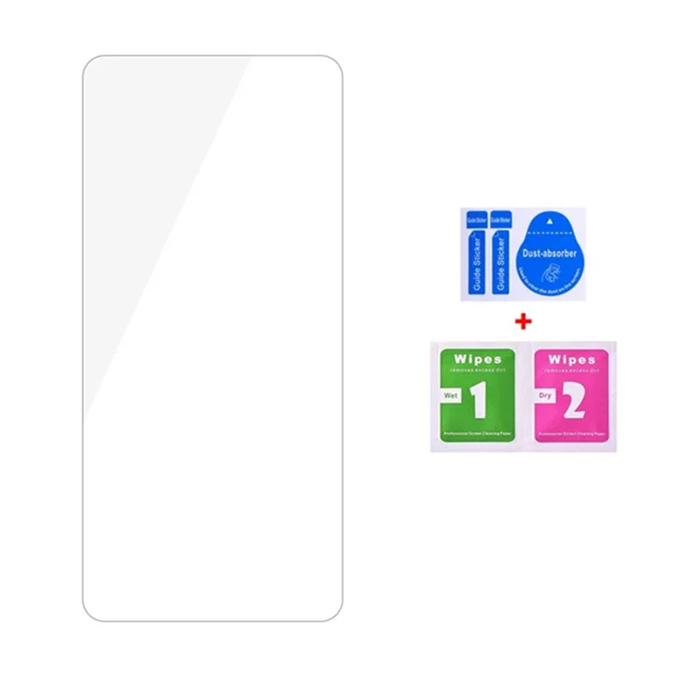 5 Uds. Protector de Pantalla Frontal de Cristal Templado de 0,3 mm y 2,5D para Xiaomi Poco F7 Ultra 5G - Transparente