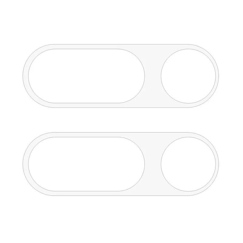 2PCS For Nothing Phone (3a) Camera Lens Protector 2.5D Tempered Glass Lens Film
