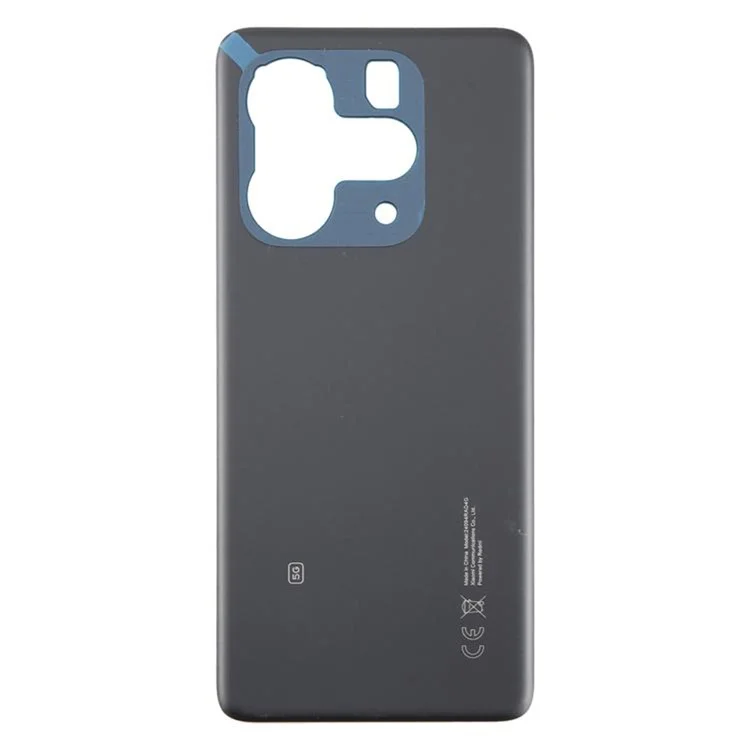 Pour Xiaomi Redmi Note 14 5G Couvercle de batterie OEM Pièce de remplacement - Noir