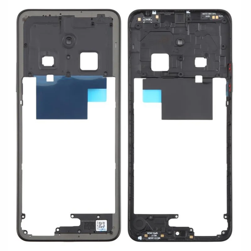 For Xiaomi Redmi 14C 4G OEM Middle Housing Plate Frame Part (Without Logo) - Black