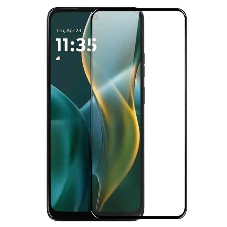 NORTHJO A+ Displayschutz für Motorola Moto G Play (2025) 5G, Hochleistungs-Aluminium-Silizium-Folie 0,3mm 2,5D - Schwarz